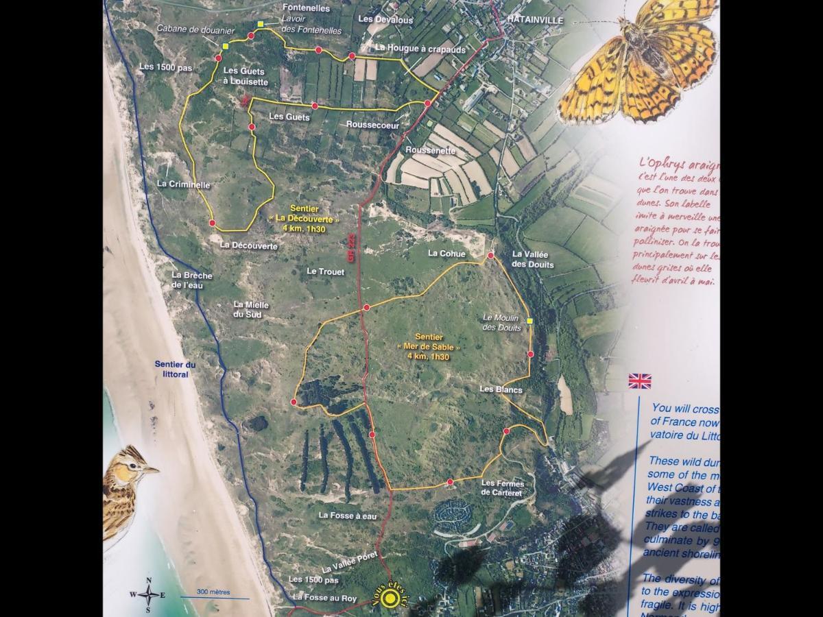 Chez Marie Et Philippe - 1Km De La Plage Les Moitiers-d'Allonne المظهر الخارجي الصورة
